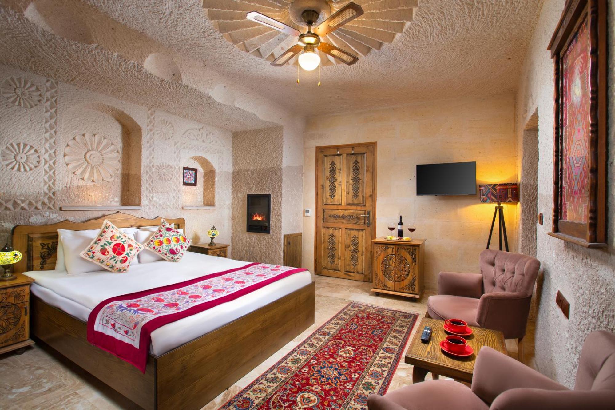 Simera In Cappadocia - Special Class - Best View Rooftop Uçhisar Exterior photo