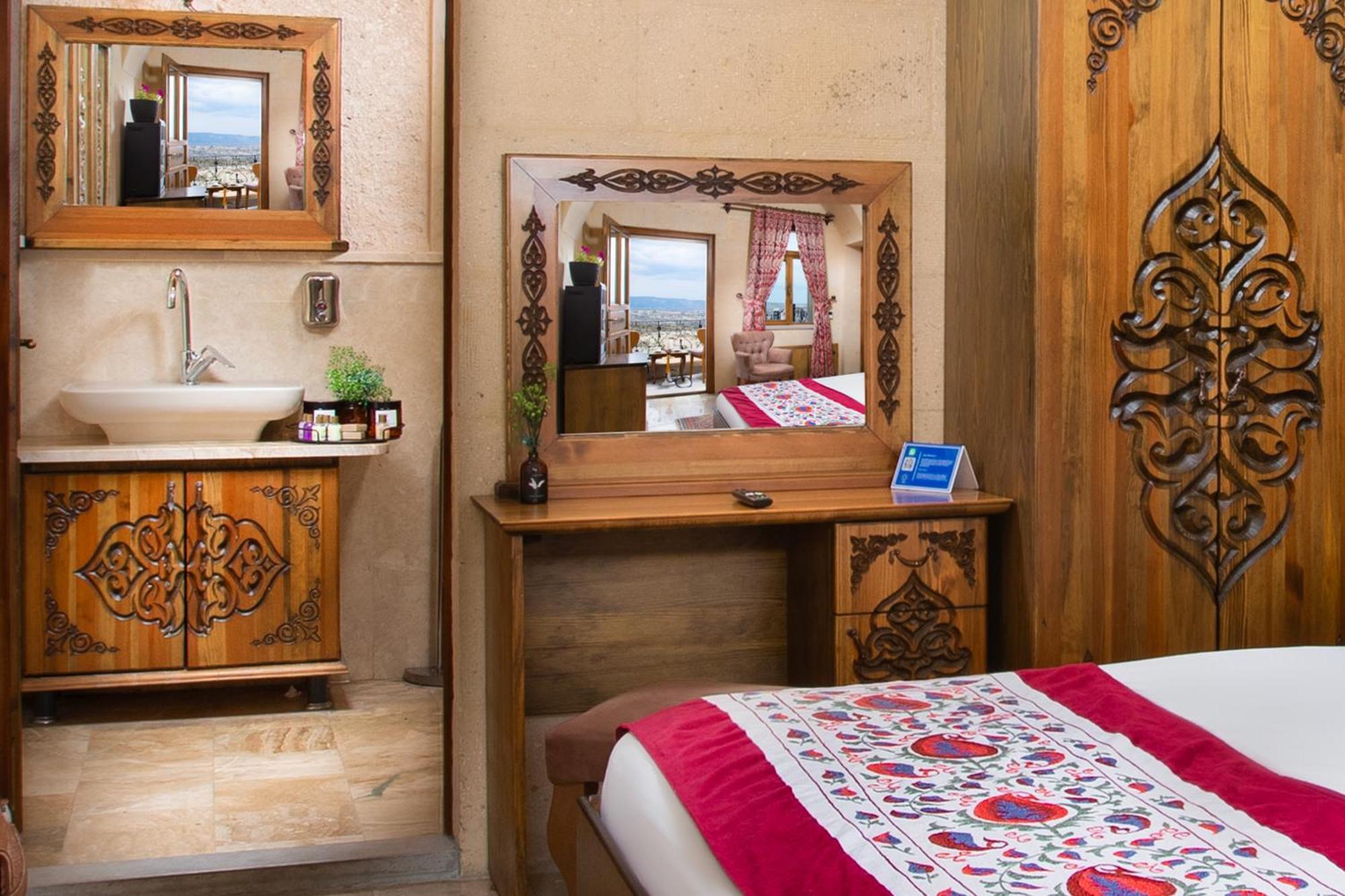 Simera In Cappadocia - Special Class - Best View Rooftop Uçhisar Exterior photo