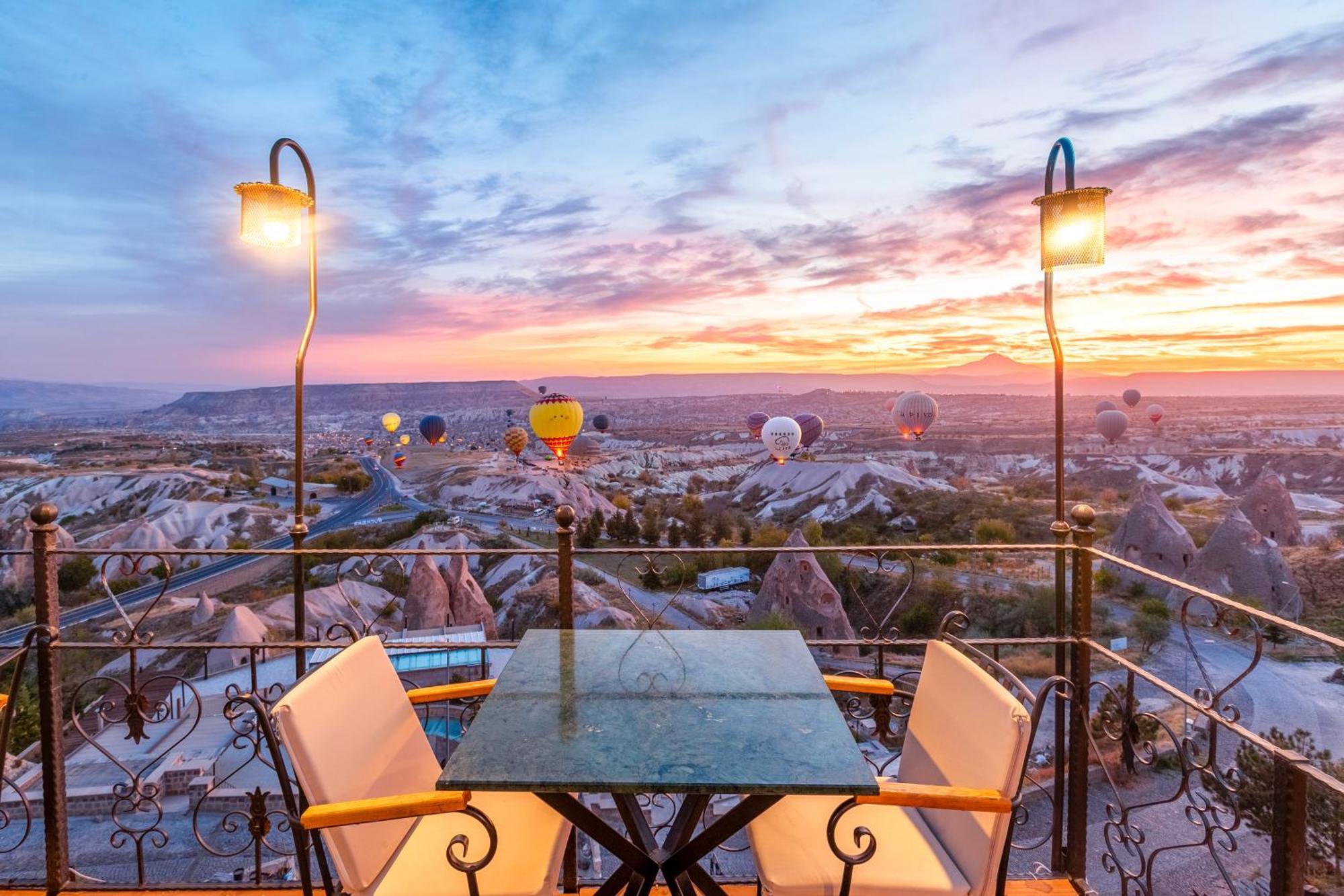 Simera In Cappadocia - Special Class - Best View Rooftop Uçhisar Exterior photo
