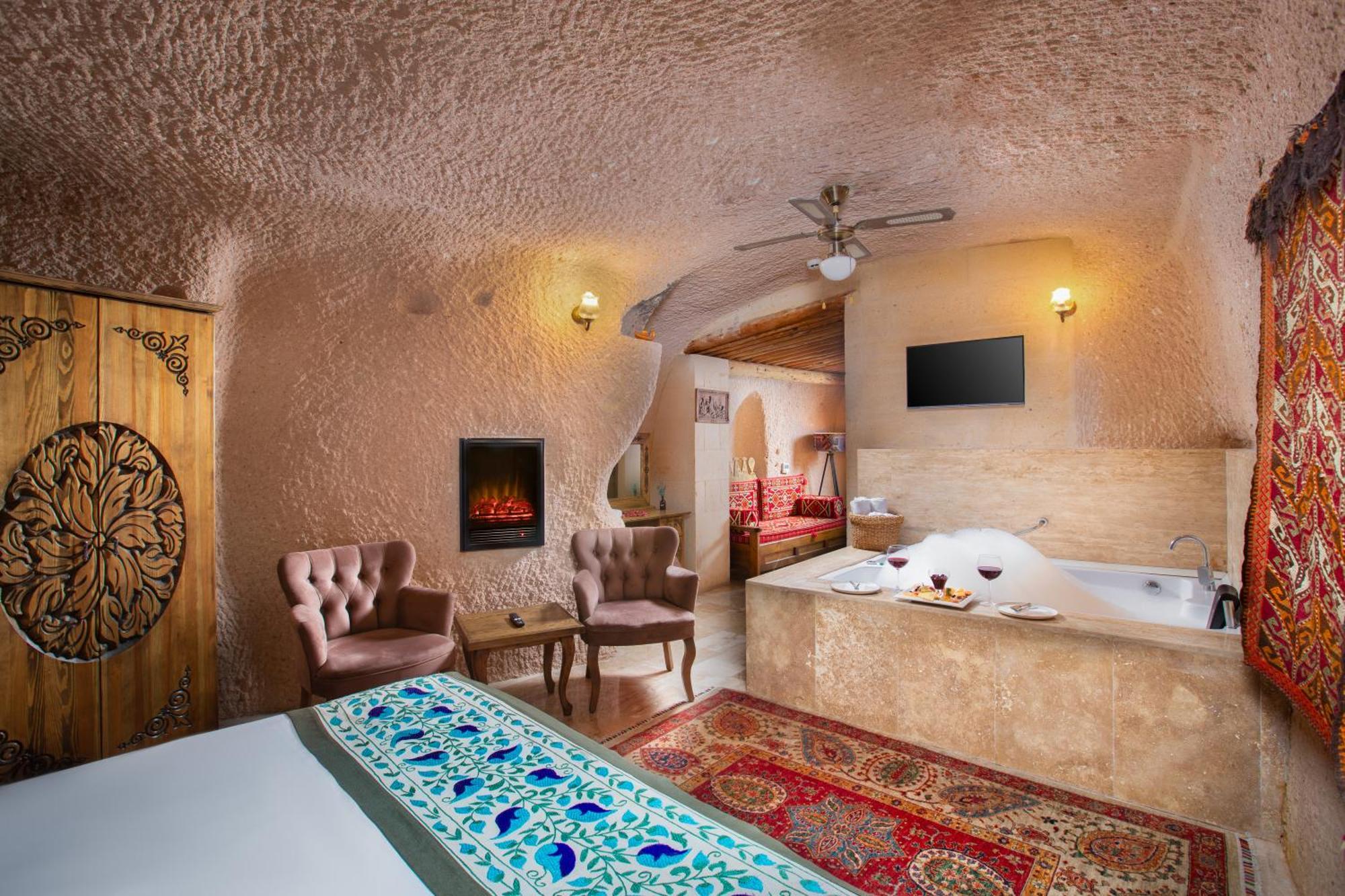 Simera In Cappadocia - Special Class - Best View Rooftop Uçhisar Exterior photo