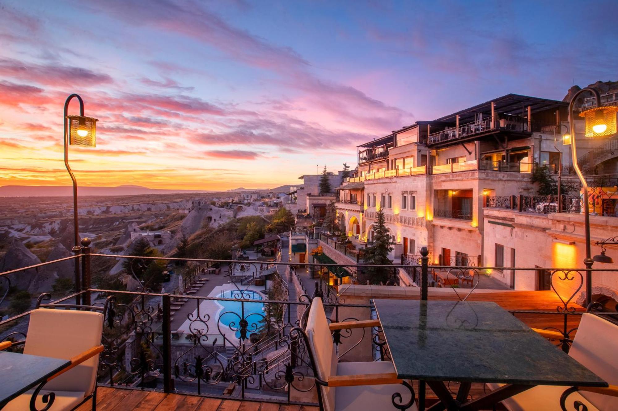 Simera In Cappadocia - Special Class - Best View Rooftop Uçhisar Exterior photo