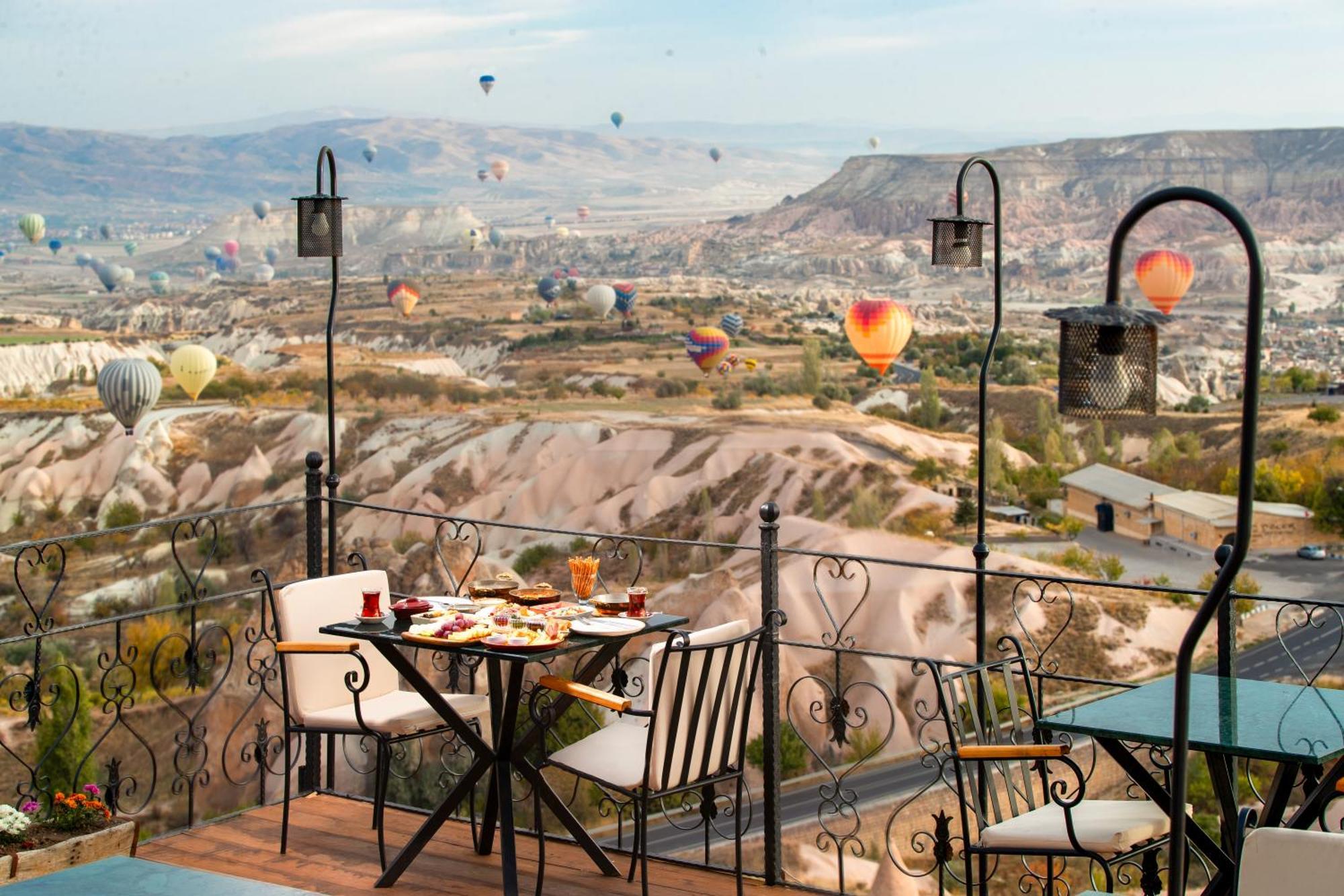 Simera In Cappadocia - Special Class - Best View Rooftop Uçhisar Exterior photo