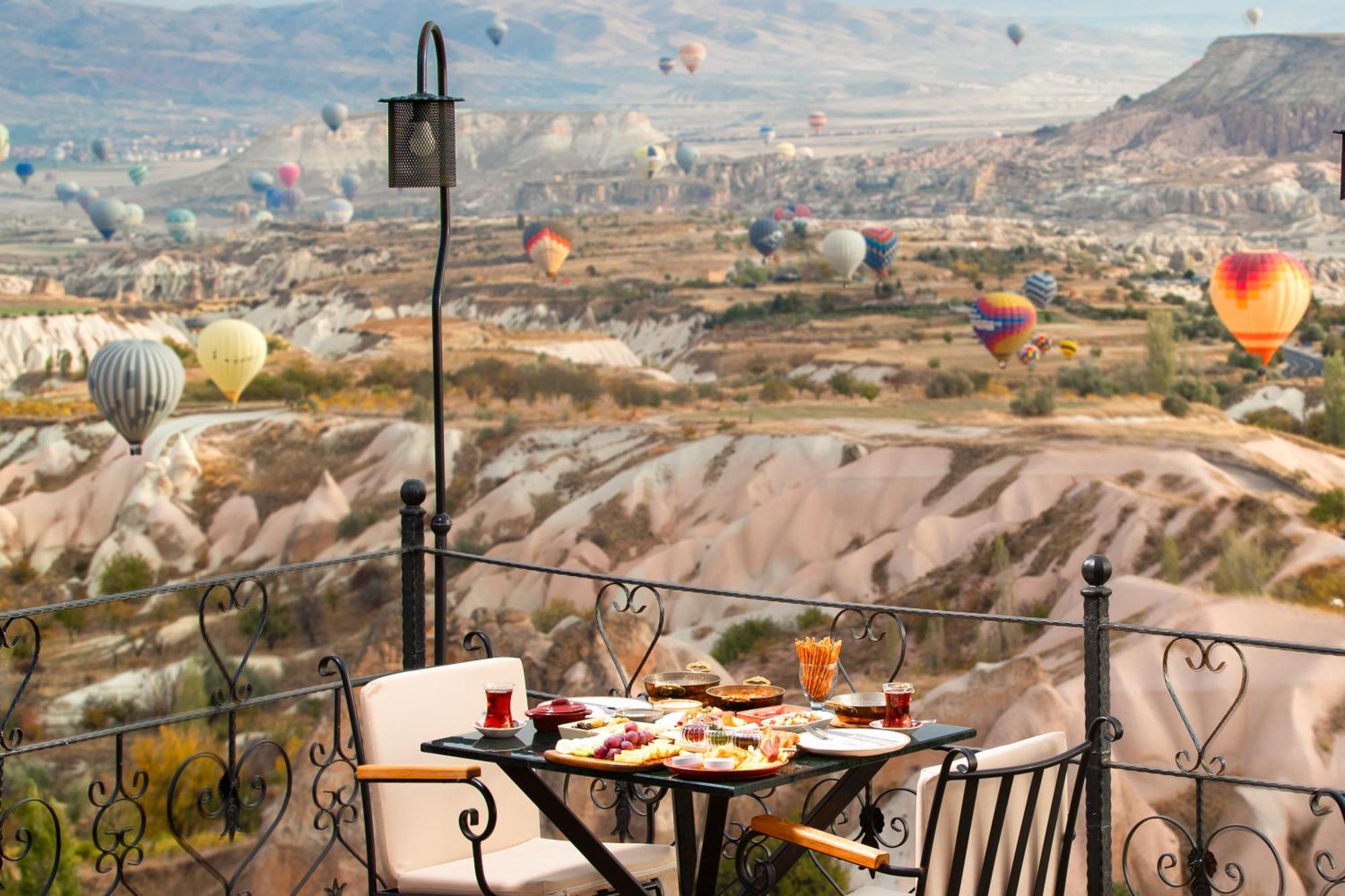Simera In Cappadocia - Special Class - Best View Rooftop Uçhisar Exterior photo