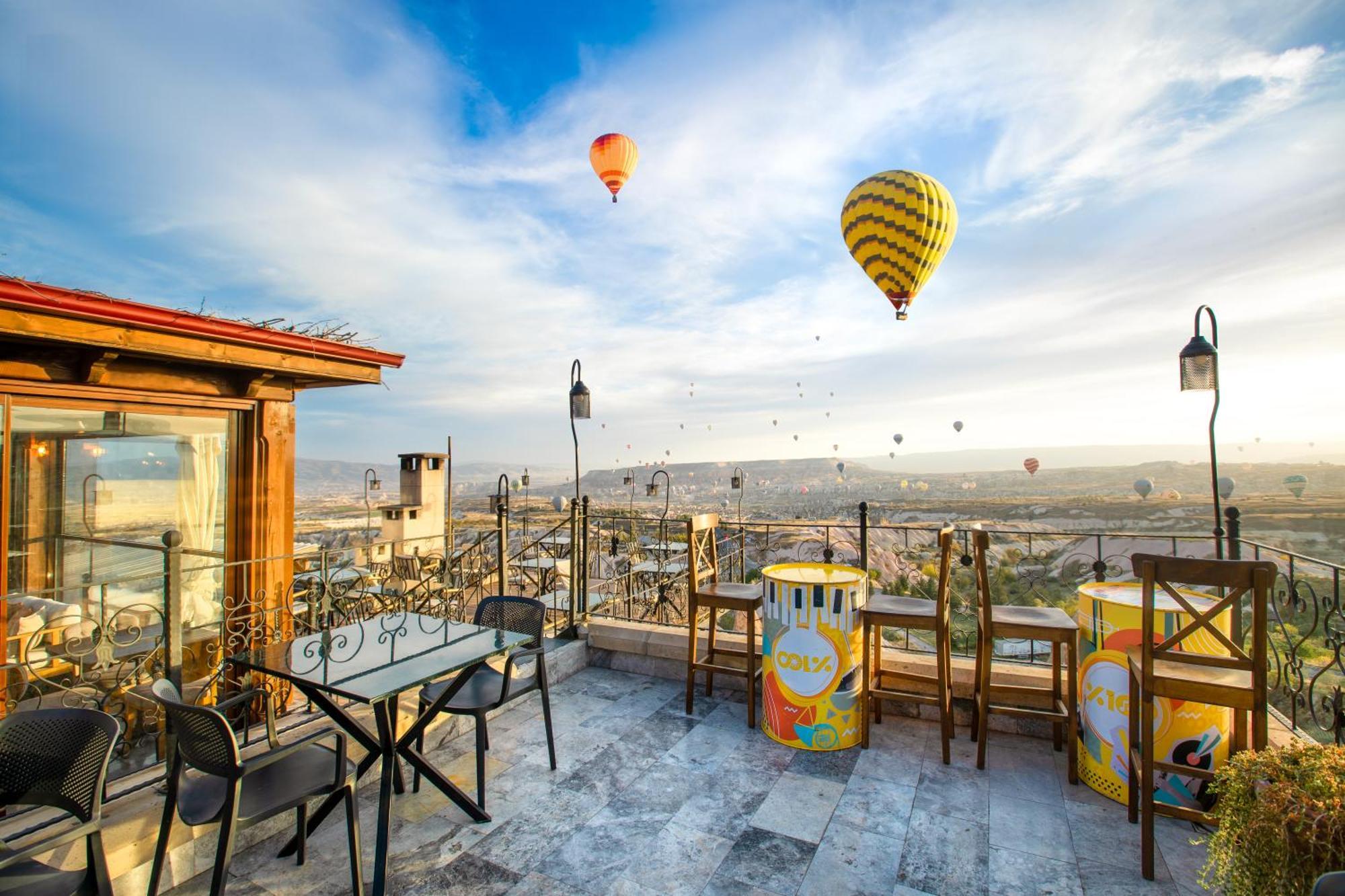 Simera In Cappadocia - Special Class - Best View Rooftop Uçhisar Exterior photo
