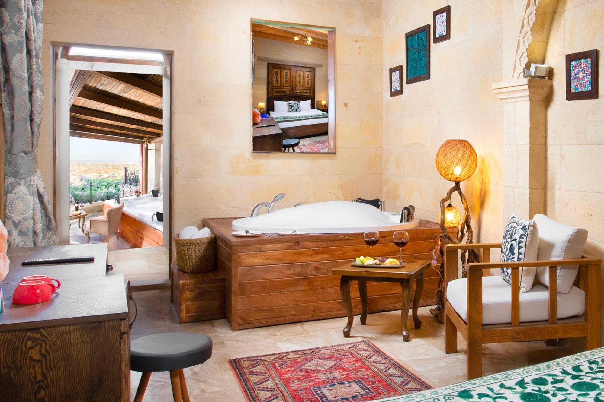 Simera In Cappadocia - Special Class - Best View Rooftop Uçhisar Exterior photo